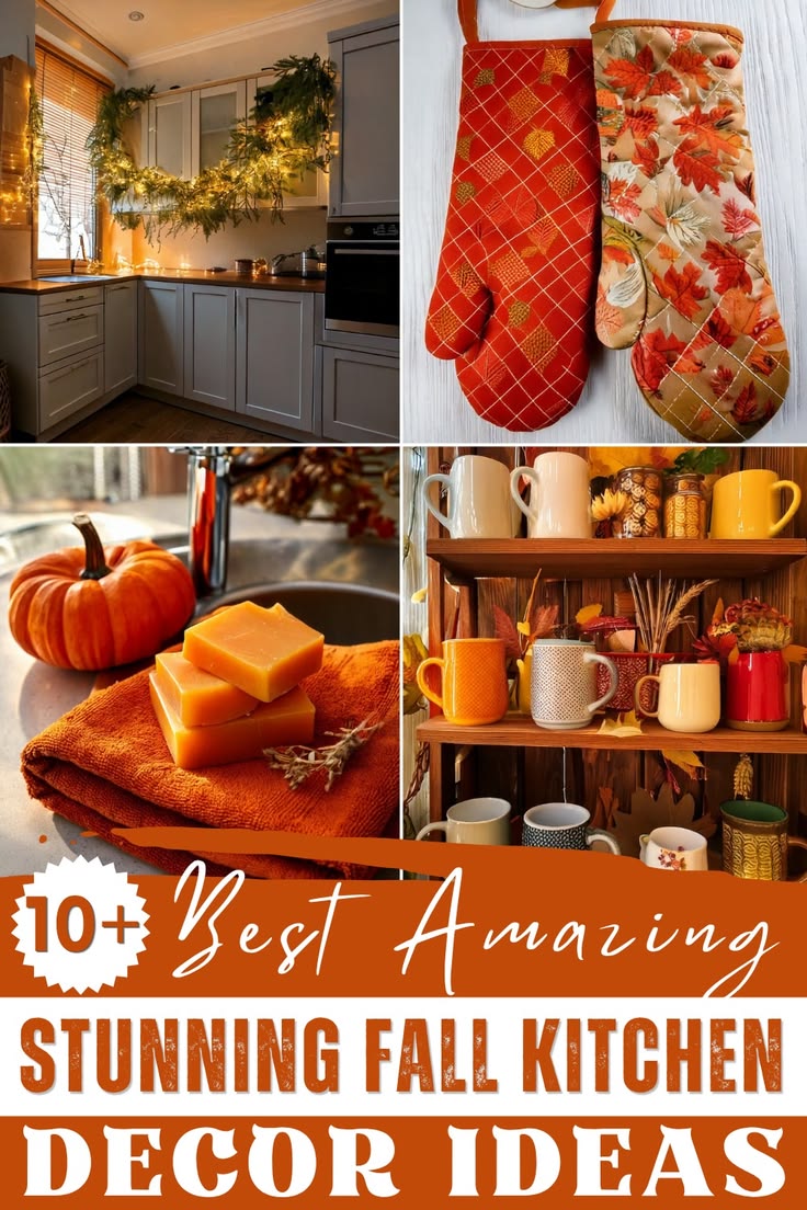 Make your kitchen fall-ready with these quick & easy decor i