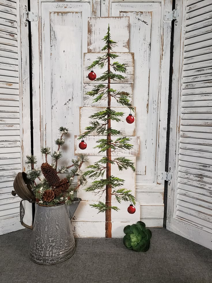 This unique piece is 36" x apprx. 12" This Christmas tree wi