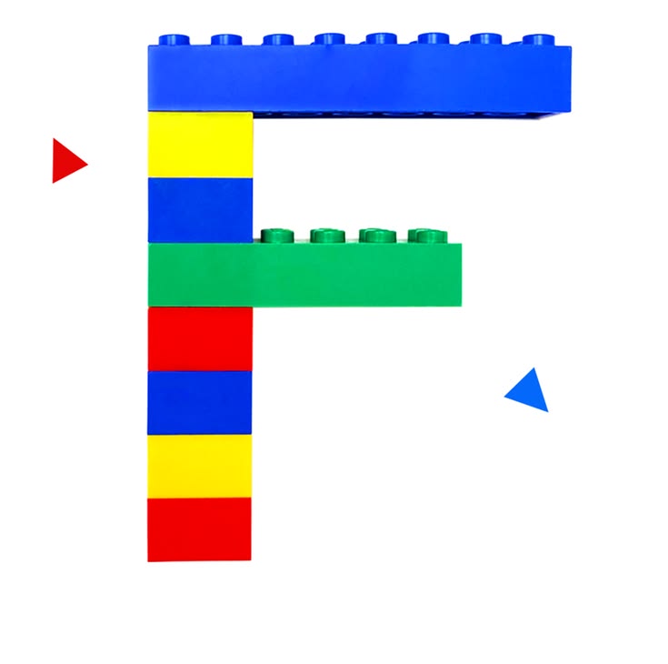 The ABCs: How to build the Letter F with LEGO Bricks