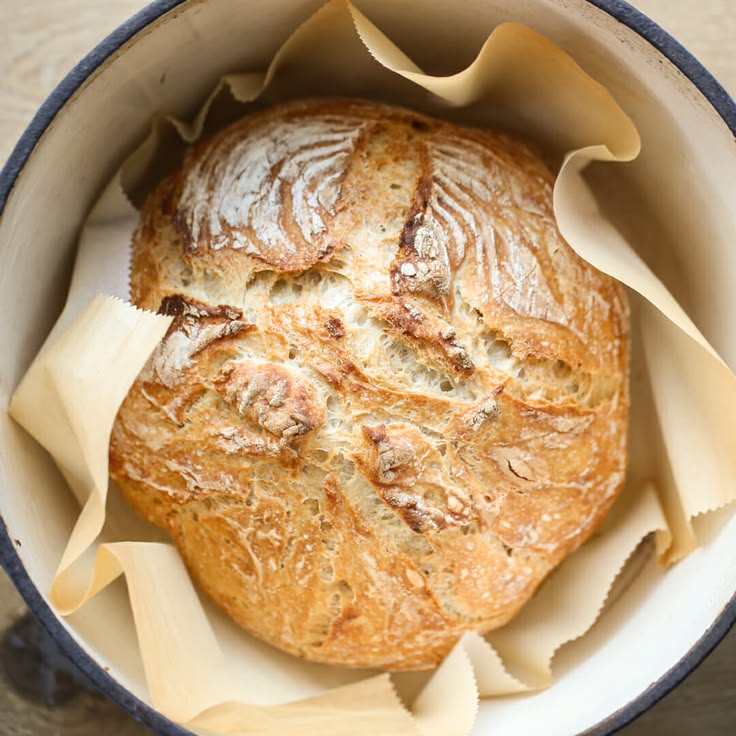 Easy No Knead Overnight Artisan Bread