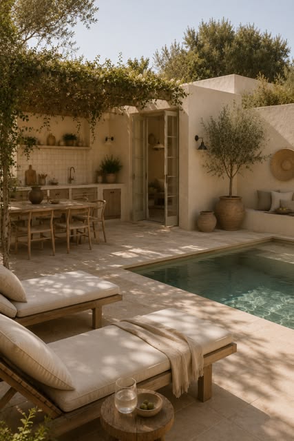 Looking for luxury backyard inspiration? This Scandinavian-i
