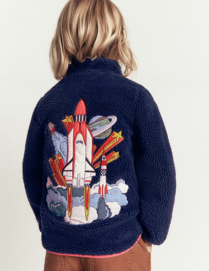 This borg jacket is as cosy as a hug (maybe even cosier) and