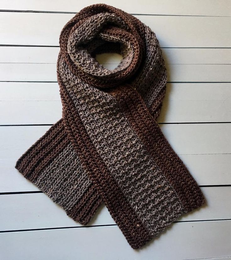 Mans Crochet Scarf Pattern Crochet Scarf Patterns for Men | 