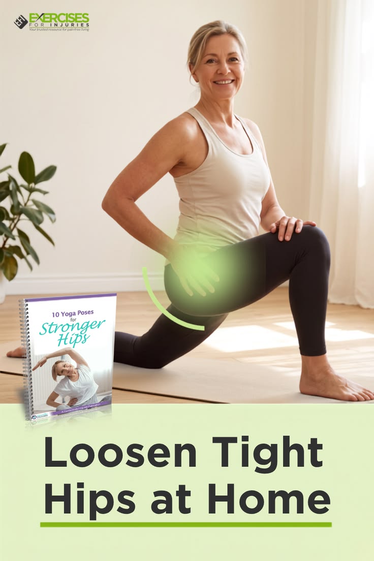 Gentle Hip Mobility for People Who Sit All Day 🧘

Try these 