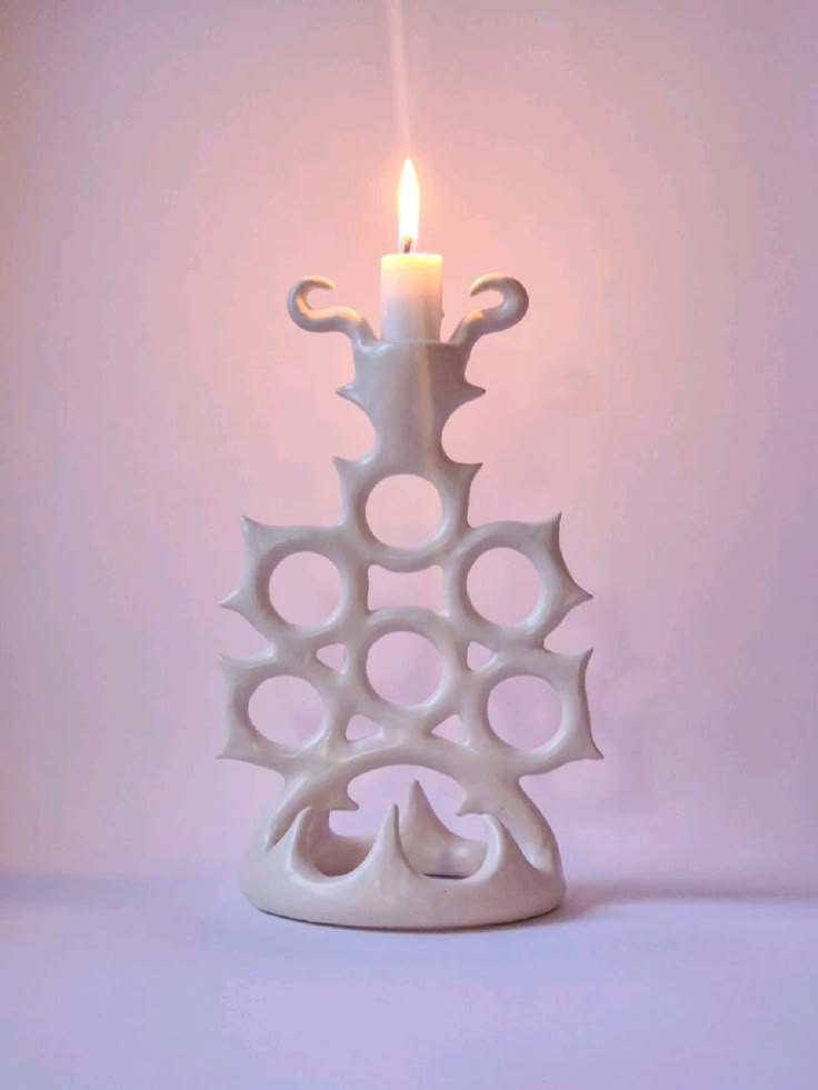 Vertebra candleholder