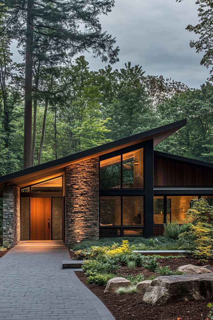 68 Mid-century Modern Architecture Houses That Feel Effortle