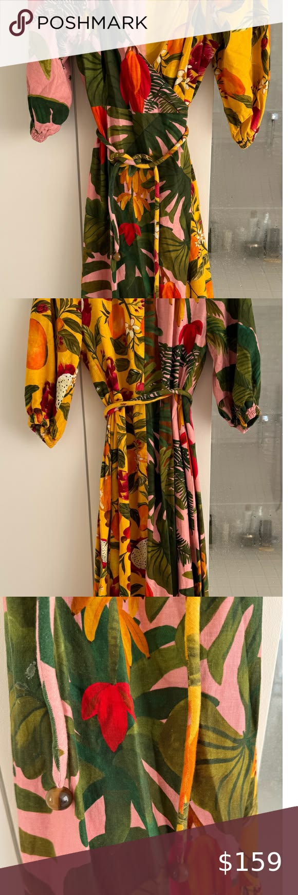 Check out this listing I just found on Poshmark: Floral Wrap