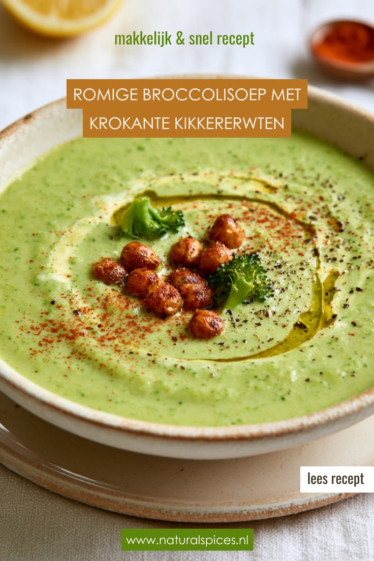 Geef klassieke broccolisoep een verrassende twist met gerook