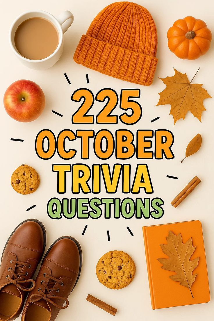 Dive into 225 fun and challenging October trivia questions a