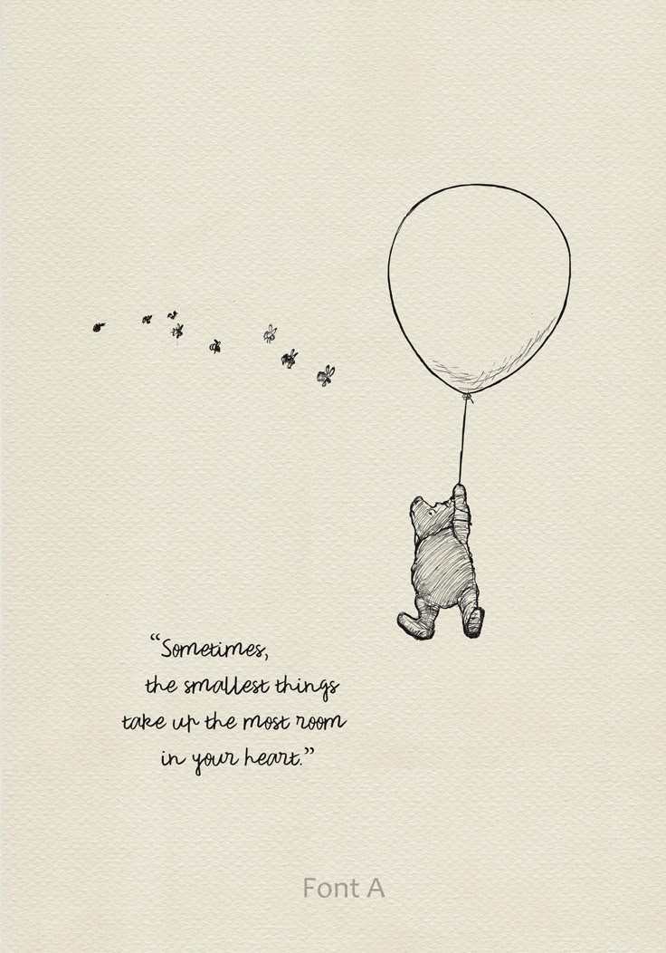 Printable Winnie-the-Pooh Quote poster based on  Ernest Shep