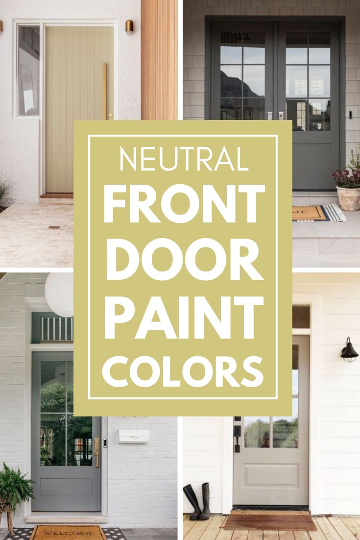 When it comes to choosing the best front door paint colors f
