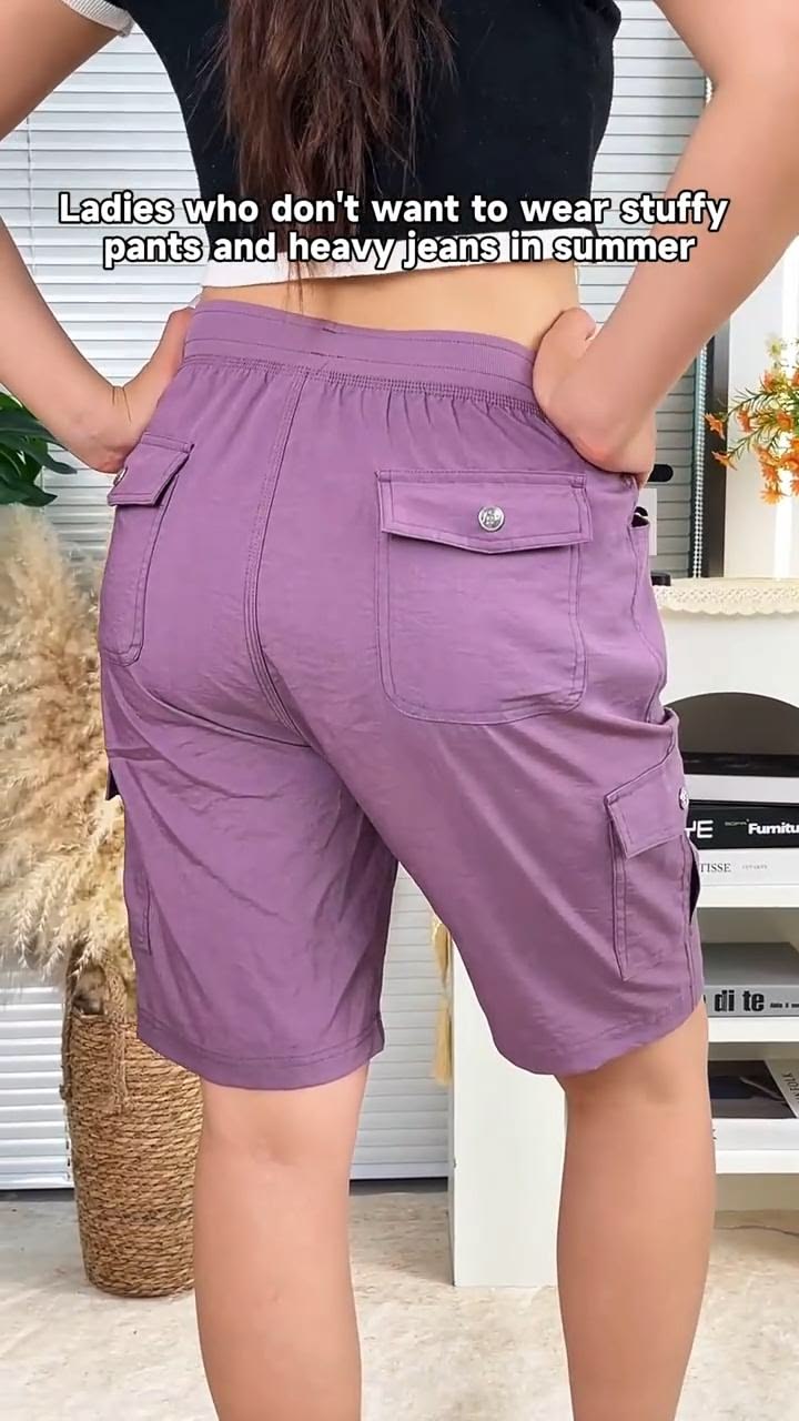 Summer Hot Sale-Women's Hiking Cargo Shorts