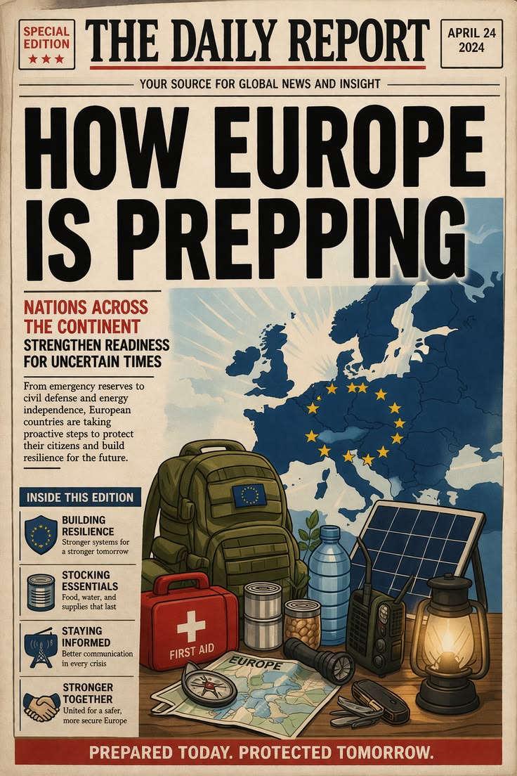 How Europe Is Prepping: 3 Alarming News Articles - Survival 