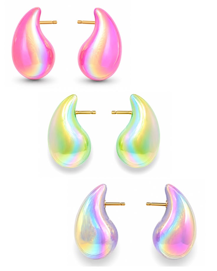 Irredescent Drops Earrings