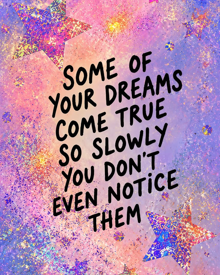 Reminder that slow is still moving