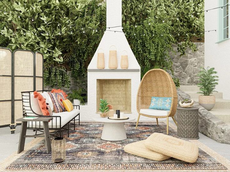 Want to update your patio? Learn more about the boho patio s