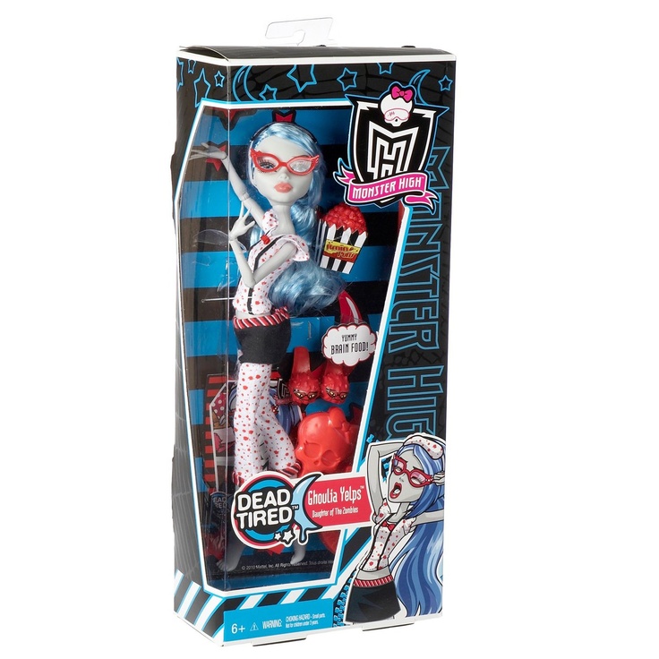 Pinterest Ghoulia Yelps Dead Tired Wave 1 Mattel Monster Hig