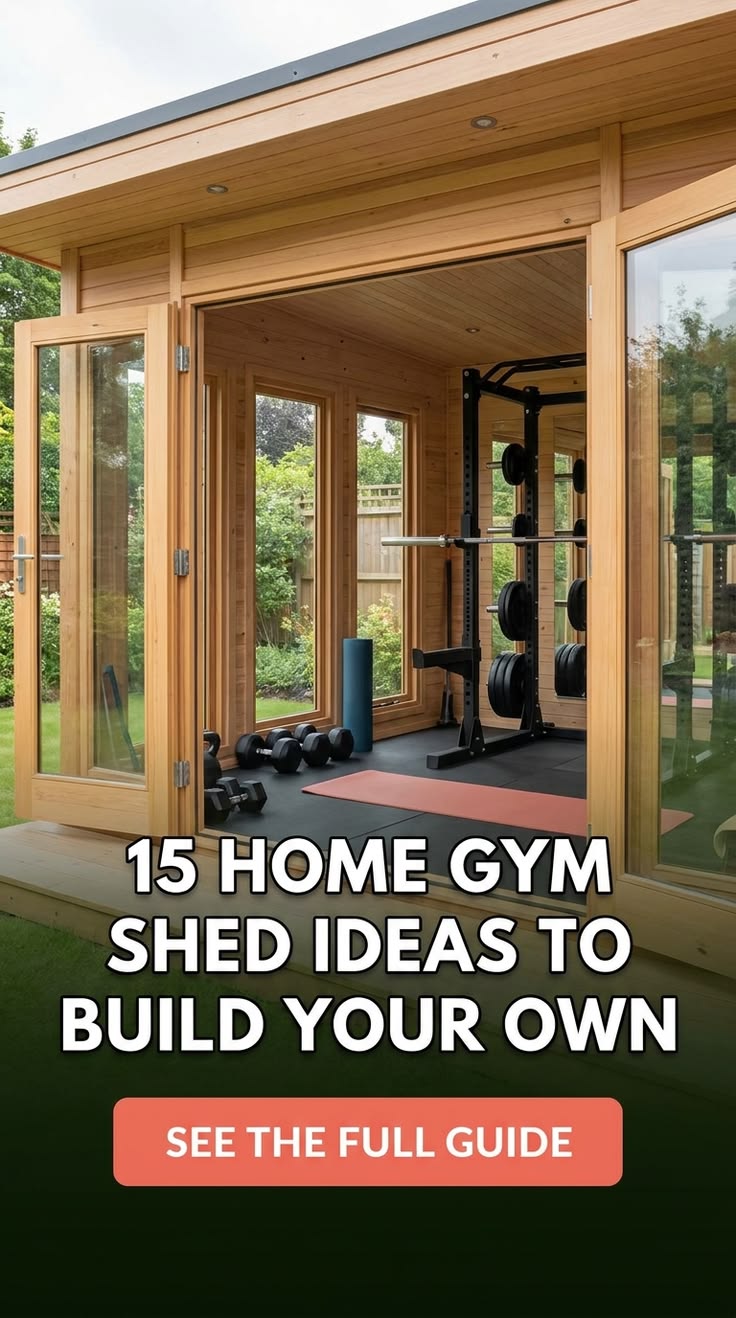 Want home gym shed ideas that look expensive for less? These