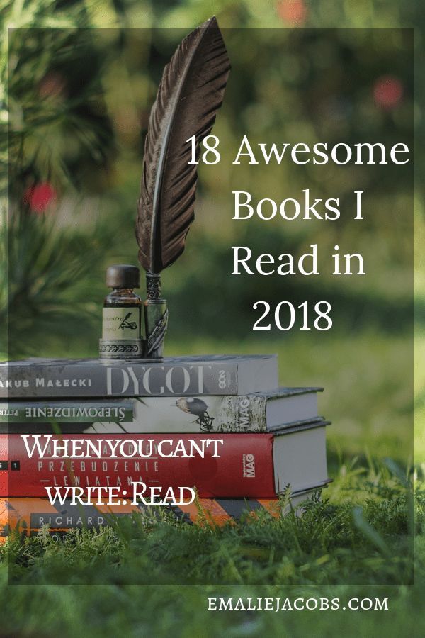 18 Books You Should be Reading | When you can't Write: Read 