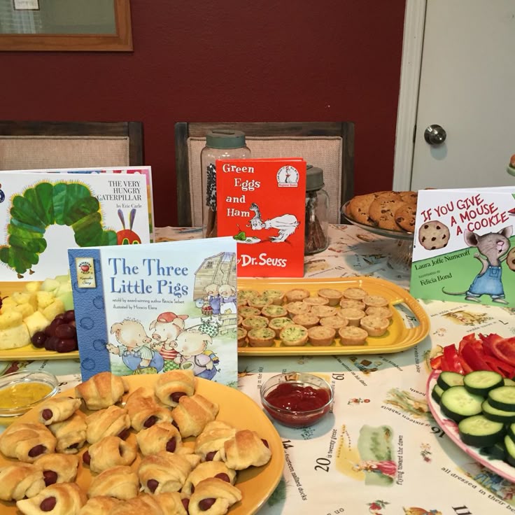 Storybook baby shower