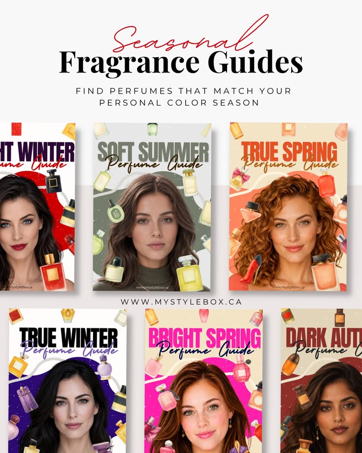 Discover perfumes that match your seasonal color palette. 🌸✨