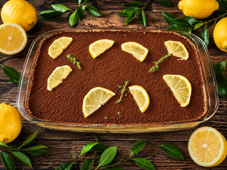 Im Sommer muss ein Dessert leicht und frisch schmecken. Zitr