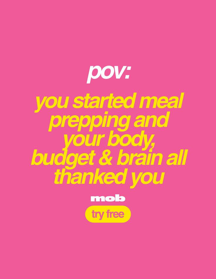 Spend two hours on Sunday. Eat well for five days. This is t