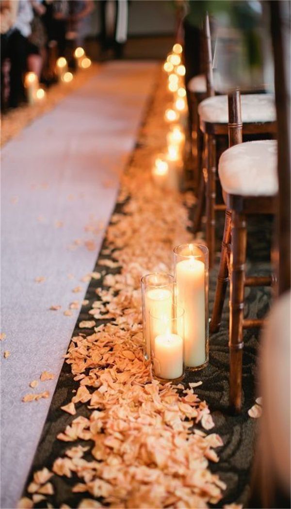 Diy Wedding Ideas » 20 Stuning Wedding Candlelight Decoratio