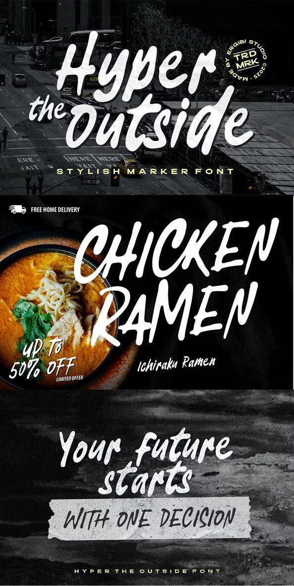 stylish marker font, handwritten marker font, modern marker 