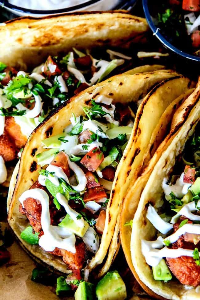 BEST Baja Fish Taco Recipe - Carlsbad Cravings