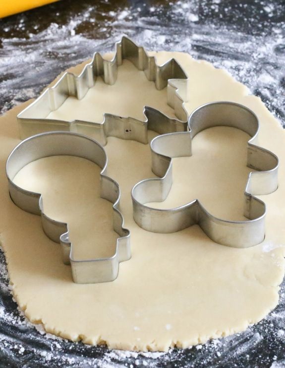 These Cutout Sugar Cookies are soft, delicious and need no r