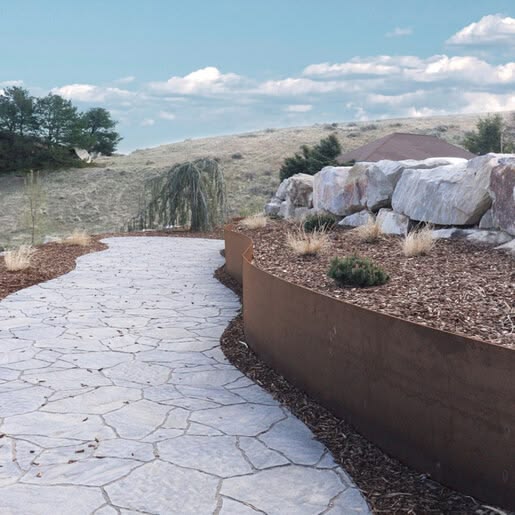 Border Concepts BORCON Guard Weathering Steel Landscape Edgi