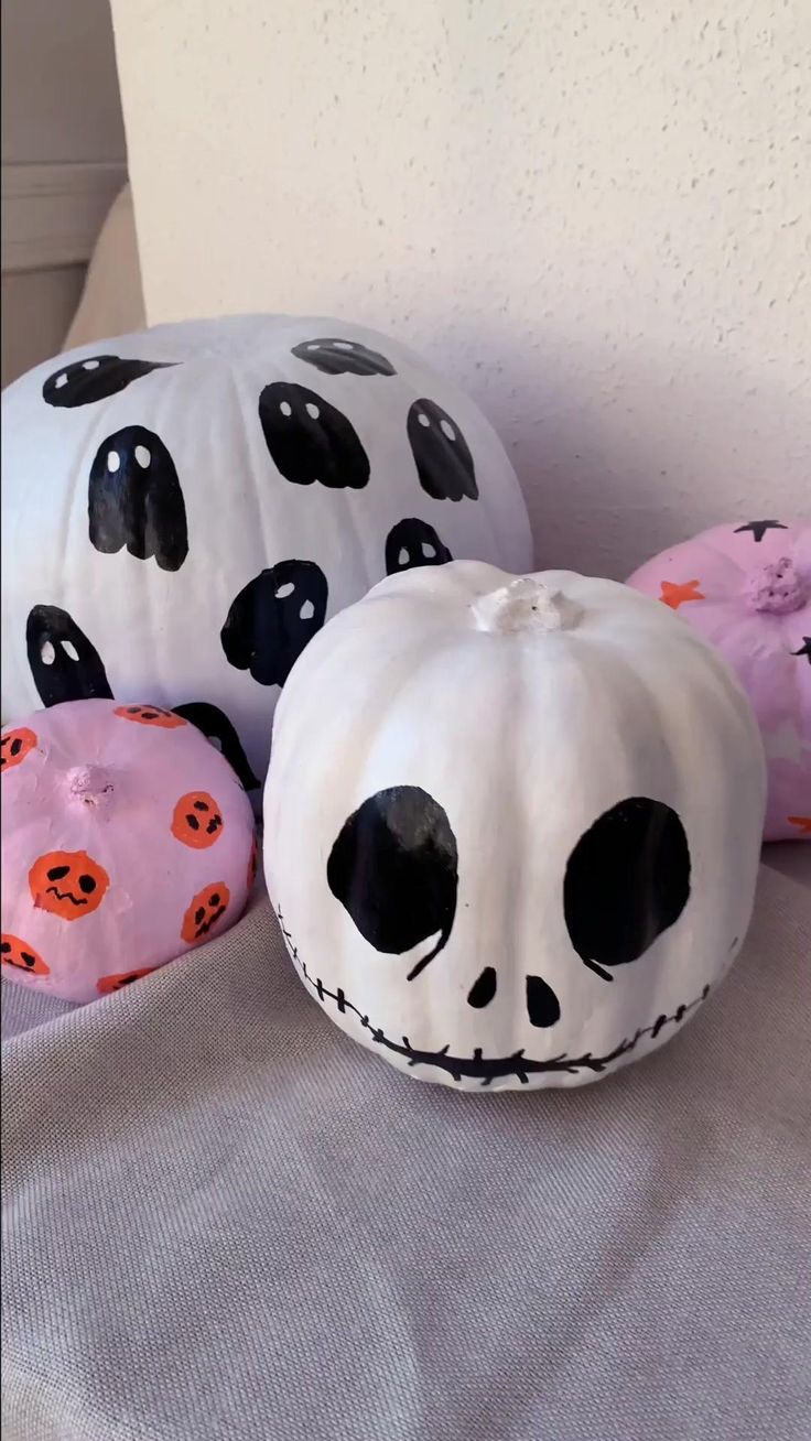 Forget carving pumpkins this Halloween — try painting them! 
