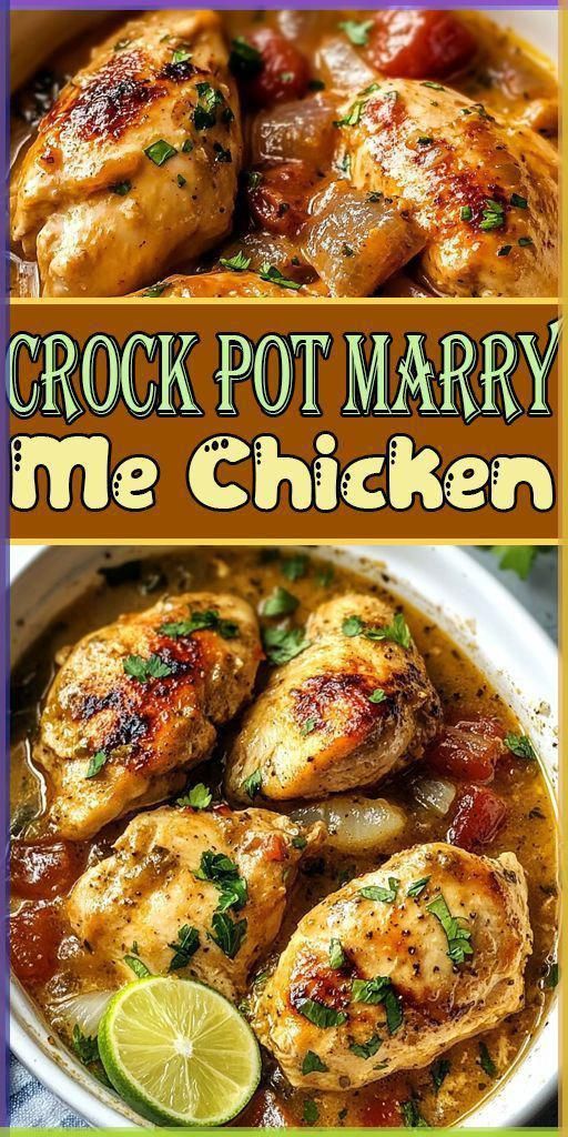 Discover the magic of Crock Pot Marry Me Chicken – tender ch
