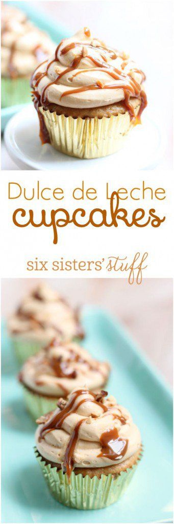 These decadent Dulce de Leche cupcakes will wow your friends