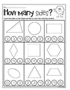Explore fun and no-prep shapes and geometry printables desig
