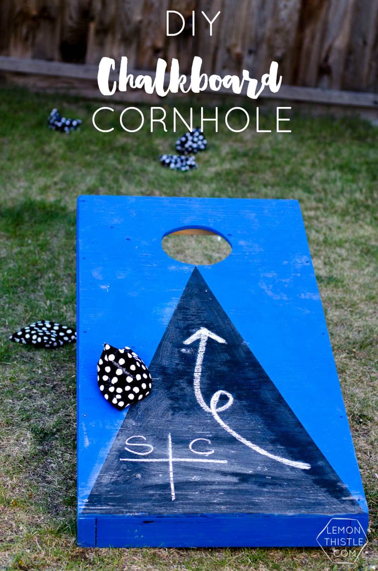 DIY Yard Games- I love the idea of having dominoes in my bac