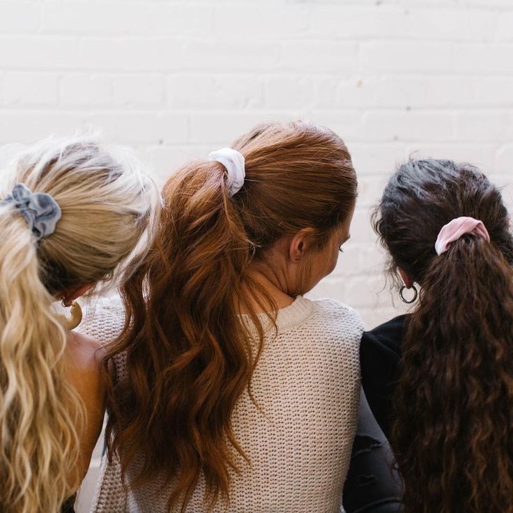 "CRYSTAL COVE" SCRUNCHIE SET - tossd