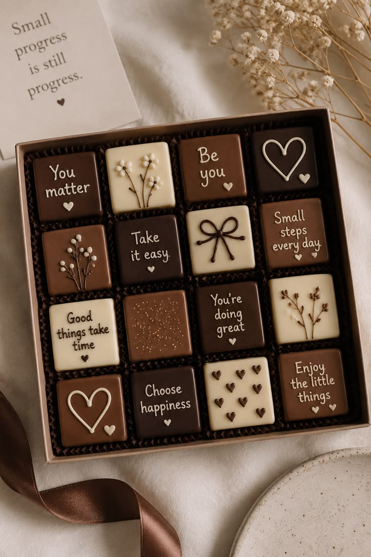 Pinterest Description (Chocolate Post): 🍫✨  Sweet moments ar