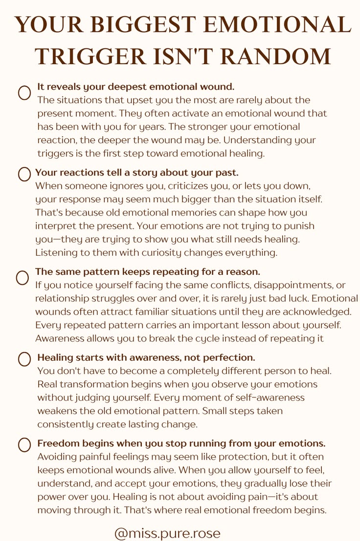 Your emotional triggers are not random—they are powerful clu