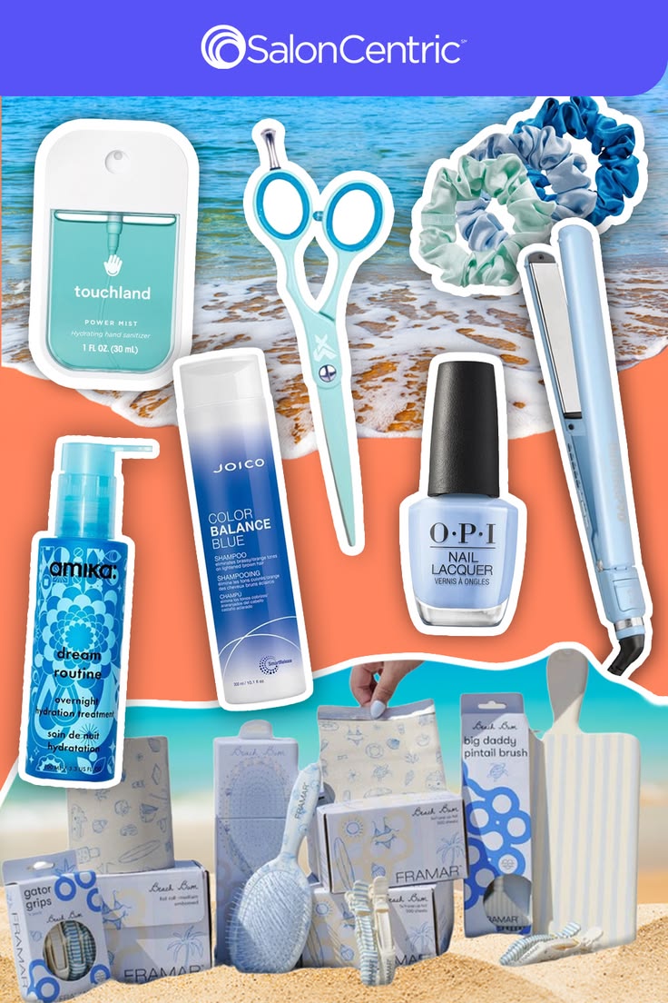 Dive into summer with this ultimate blue aesthetic hair mood