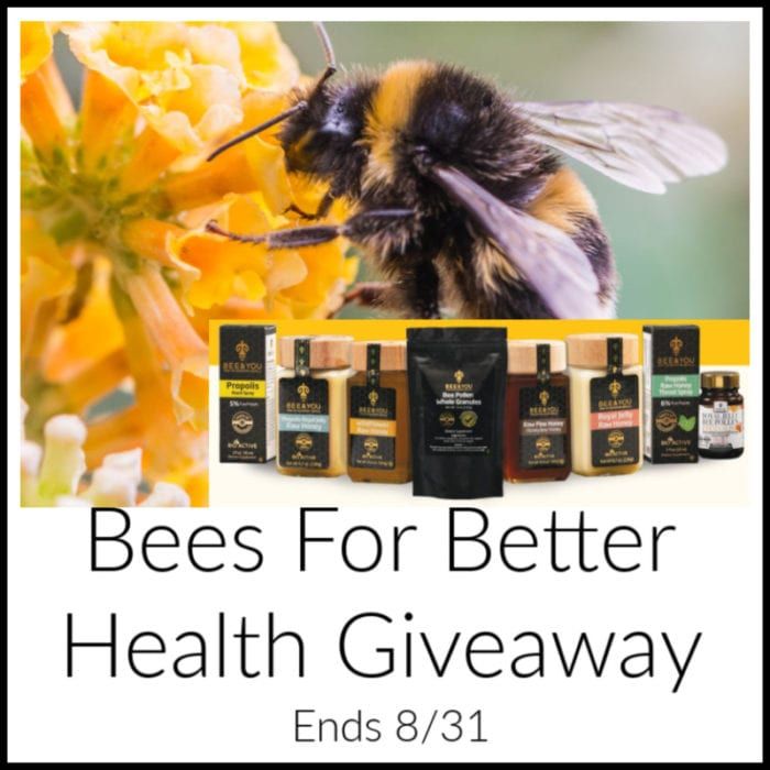 Enter to Win a Bees for Better Health Giveaway