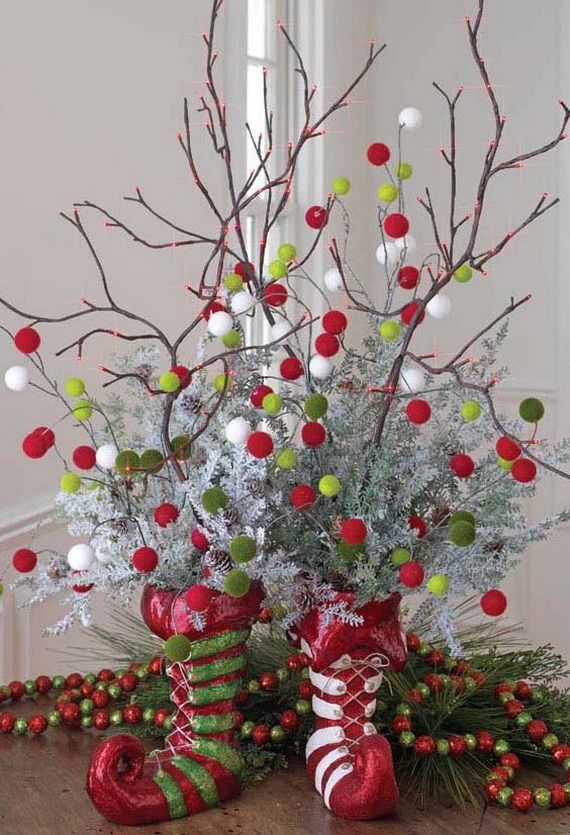 2014 RAZ Aspen Sweater Christmas Decorating Ideas_015