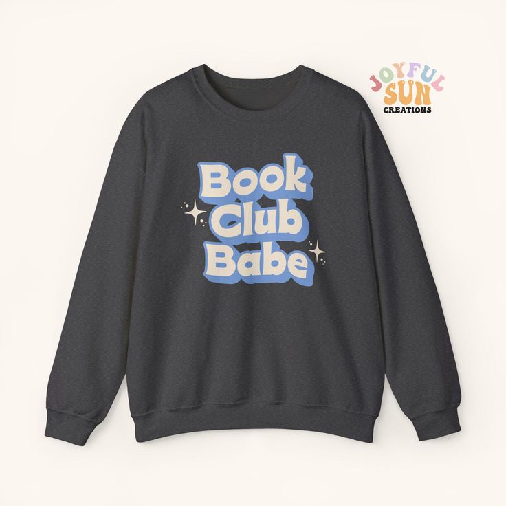 Book Club Babe Sweatshirt | Cozy Holiday Gift for Book Lover