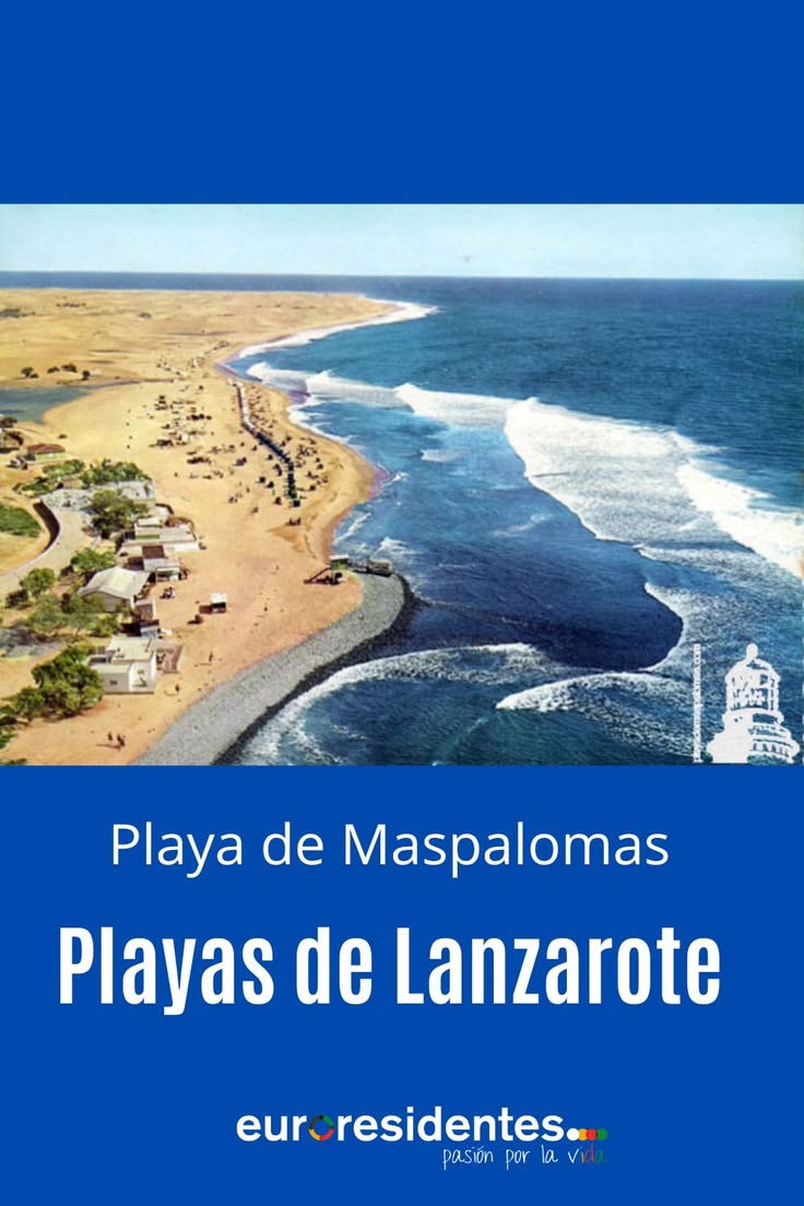 La isla de Lanzarote esta bañada en el Océano Atlántico y es