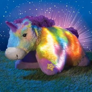 Pillow Pets Glow Pets Sparkling Unicorn