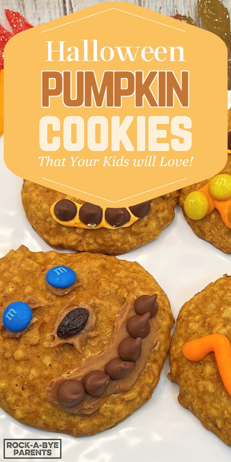 🎃 Looking for the cutest Halloween cookies your kids will lo