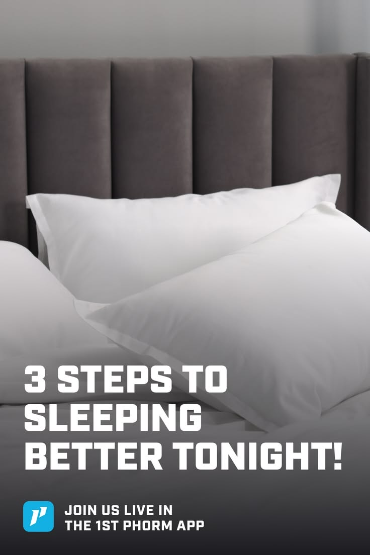 Want to wake up feeling more rested?
Better sleep starts wit