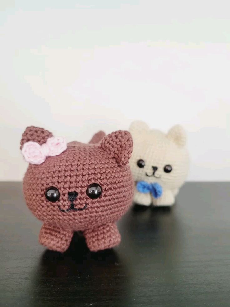 PDF pattern for cute cats
