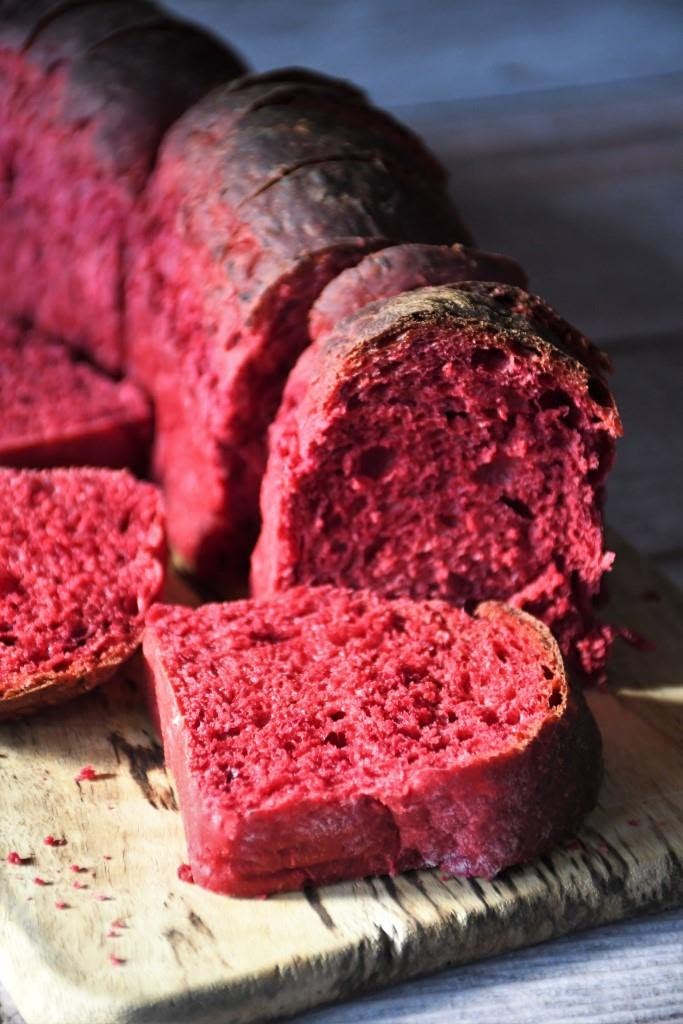Beetroot Toast Bread Recipe
